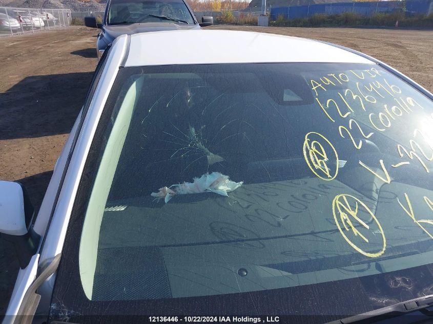 2022 Toyota Corolla Le VIN: 5YFBPMBE4NP327048 Lot: 12136446