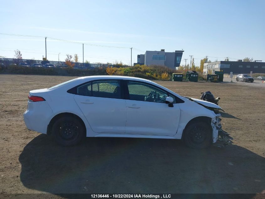 2022 Toyota Corolla Le VIN: 5YFBPMBE4NP327048 Lot: 12136446