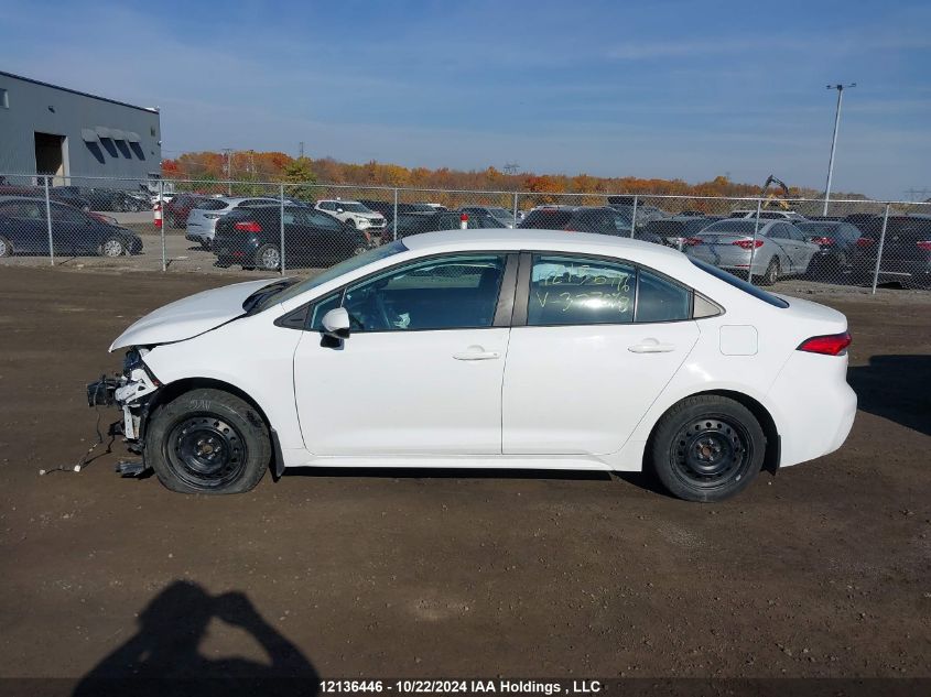 2022 Toyota Corolla Le VIN: 5YFBPMBE4NP327048 Lot: 12136446