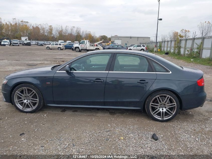 2010 Audi A4 VIN: WAUFFDFL4AN048717 Lot: 12136467