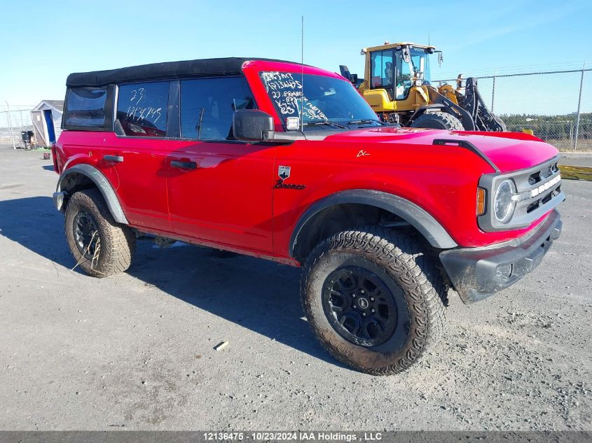 2023 Ford Bronco Big Bend VIN: 1FMDE5BH6PLB88417 Lot: 12136475