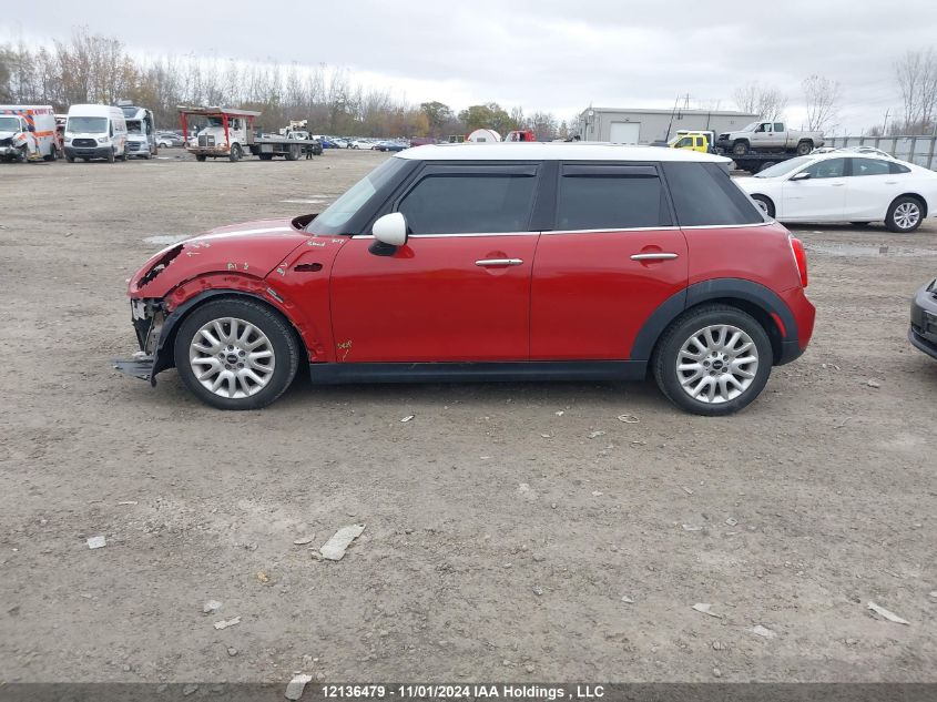 2015 Mini Cooper Hardtop 5 Door VIN: WMWXS5C57FT837622 Lot: 12136479