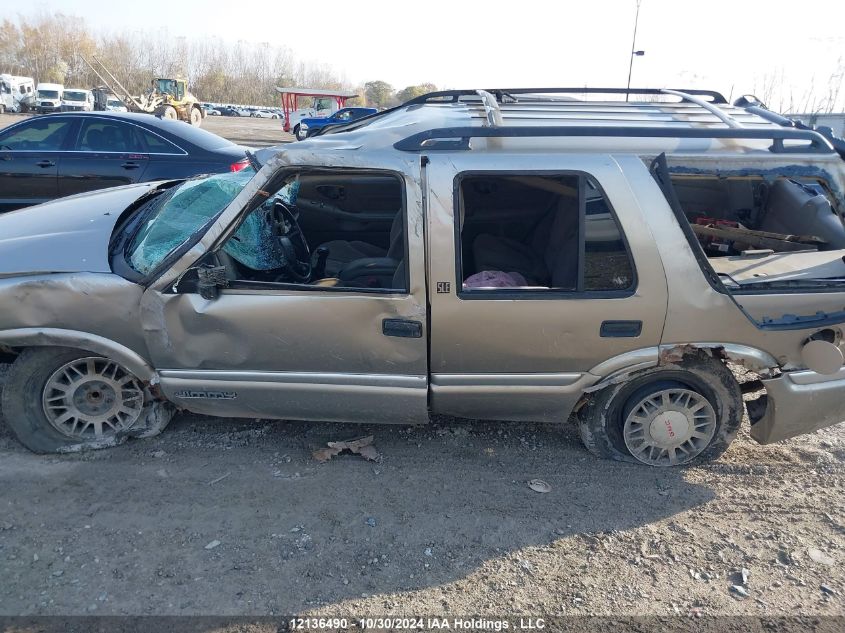 2000 GMC Jimmy VIN: 1GKDT13W6Y2392159 Lot: 12136490