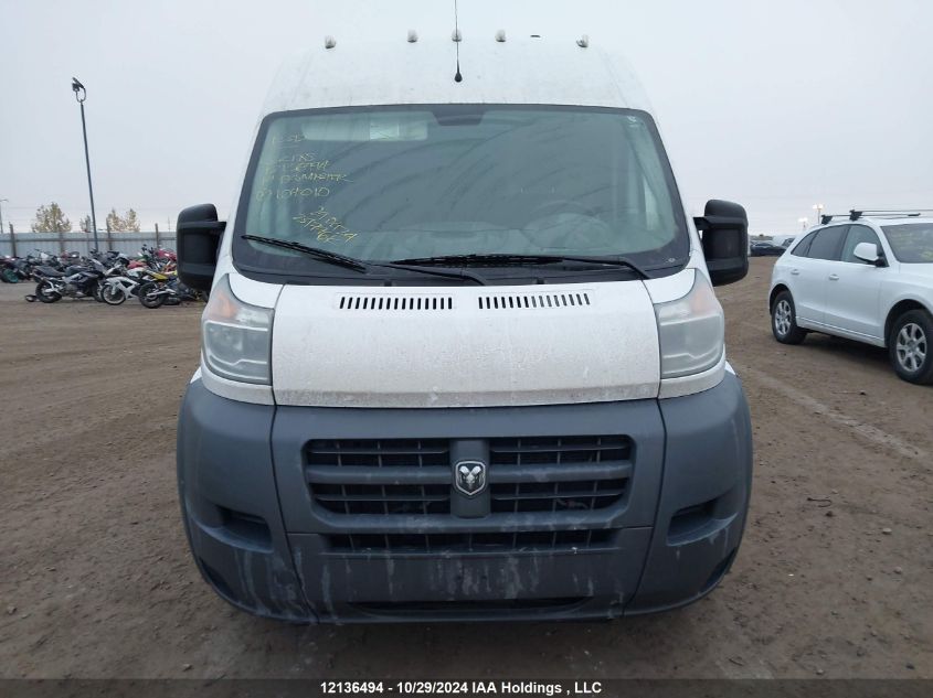 2014 Ram Promaster 2500 2500 High VIN: 3C6TRVDGXEE104010 Lot: 12136494