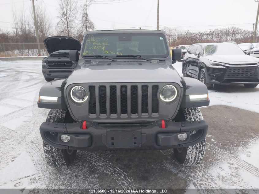2023 Jeep Wrangler Rubicon VIN: 1C4JJXFG7PW647694 Lot: 12136500