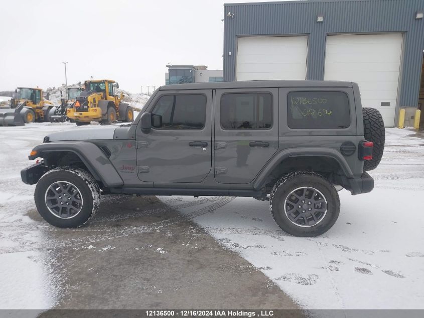 2023 Jeep Wrangler Rubicon VIN: 1C4JJXFG7PW647694 Lot: 12136500