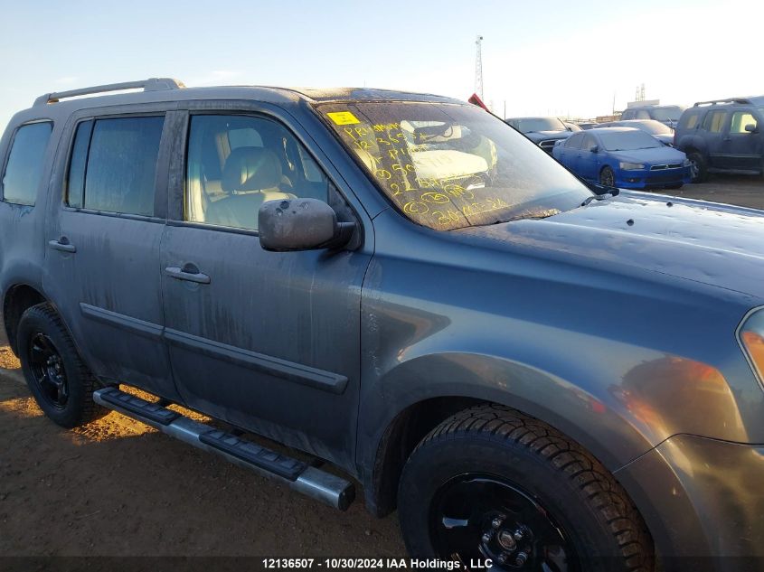 2011 Honda Pilot Exl VIN: 5FNYF4H58BB502719 Lot: 12136507