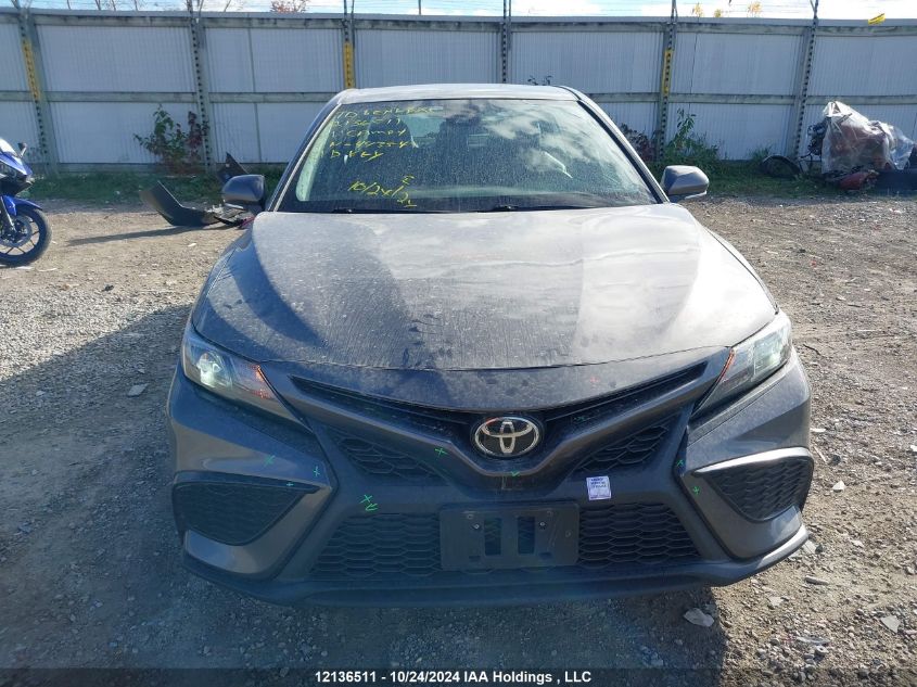 2021 Toyota Camry Se/Se Night Shade VIN: 4T1G11AK7MU443547 Lot: 12136511