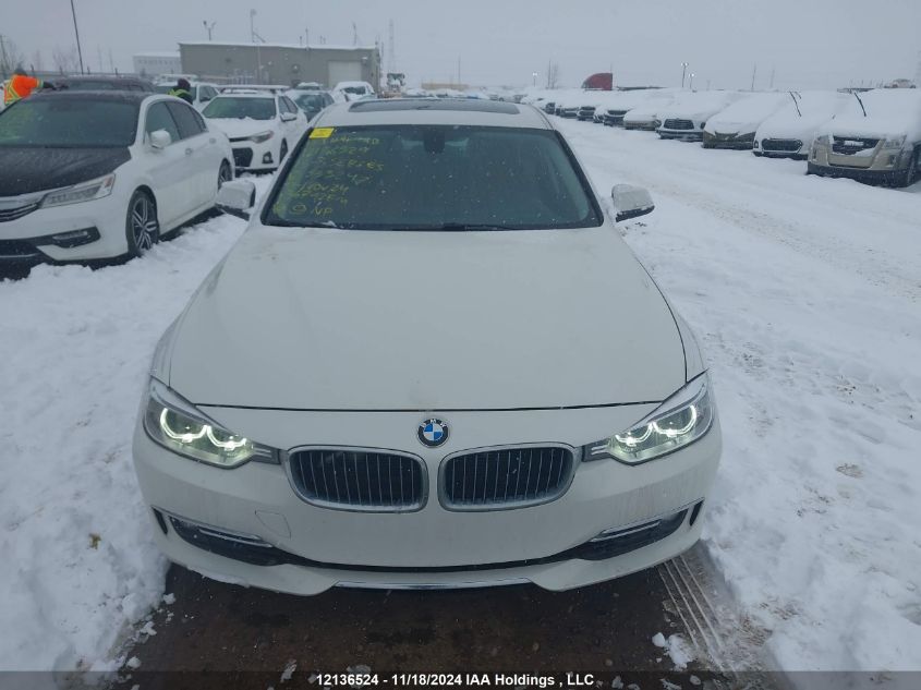 2013 BMW 3 Series VIN: WBA3B3C51DF533247 Lot: 12136524