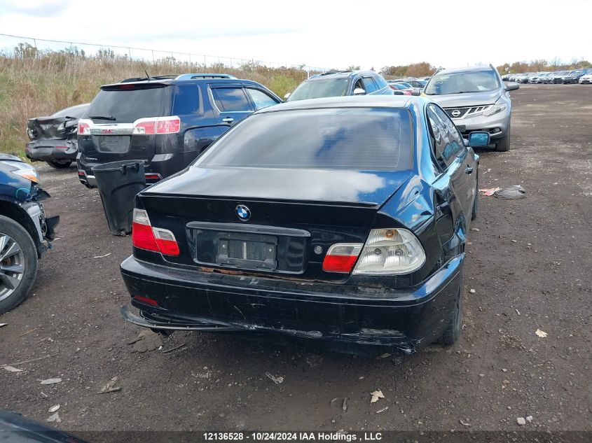 2002 BMW 3 Series VIN: WBABN33472PG55115 Lot: 12136528