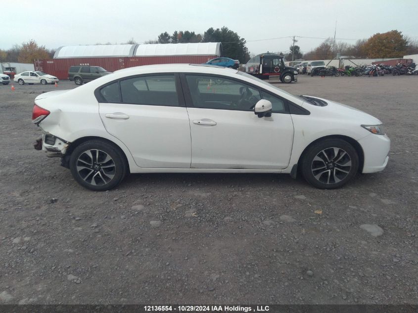 2015 Honda Civic Sedan VIN: 2HGFB2F51FH059812 Lot: 12136554