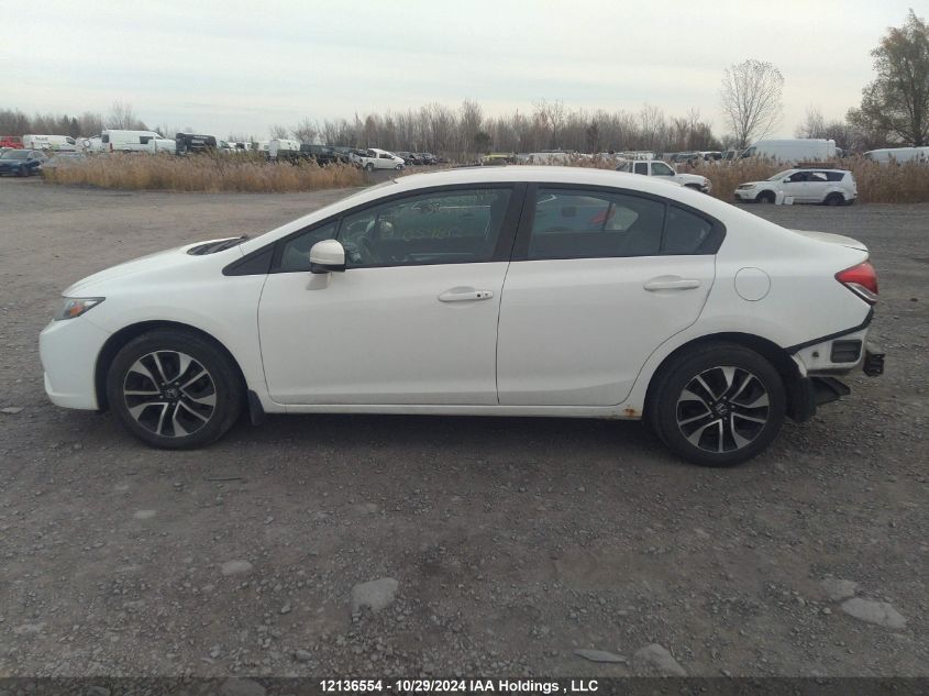 2015 Honda Civic Sedan VIN: 2HGFB2F51FH059812 Lot: 12136554