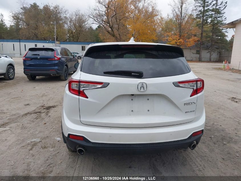 2021 Acura Rdx VIN: 5J8TC2H7XML801591 Lot: 12136560