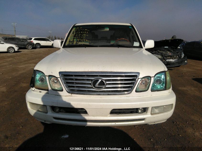 2006 Lexus Lx 470 VIN: JTJHT00W864006108 Lot: 12136621