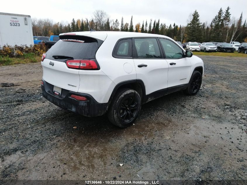 2018 Jeep Cherokee Sport VIN: 1C4PJLAB5JD513882 Lot: 12136646