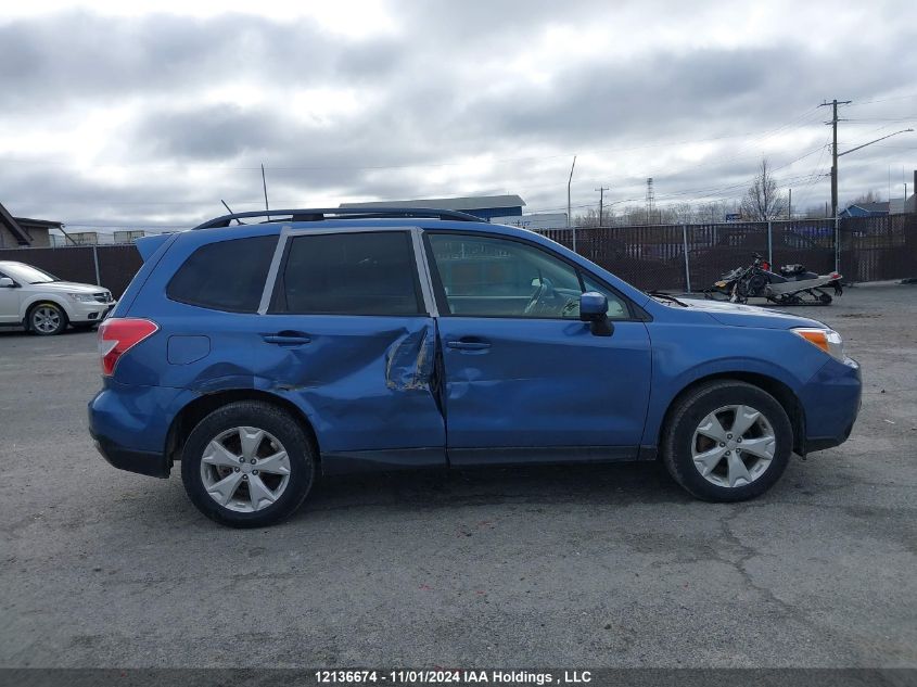 2015 Subaru Forester VIN: JF2SJCHC0FH834576 Lot: 12136674