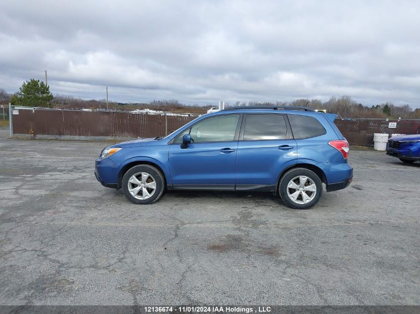 2015 Subaru Forester VIN: JF2SJCHC0FH834576 Lot: 12136674