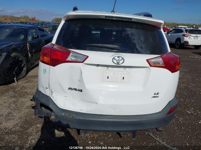 2015 Toyota Rav4 Le VIN: 2T3BFREV1FW394452 Lot: 12136706