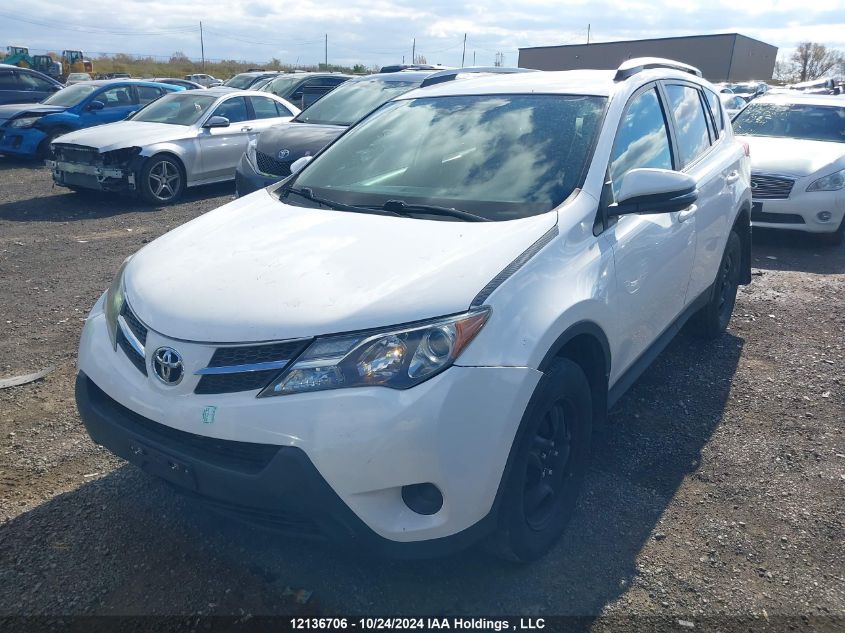 2015 Toyota Rav4 Le VIN: 2T3BFREV1FW394452 Lot: 12136706