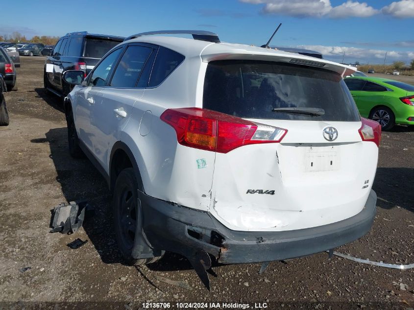 2015 Toyota Rav4 Le VIN: 2T3BFREV1FW394452 Lot: 12136706