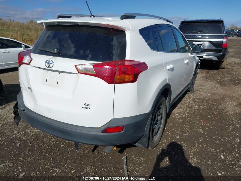 2015 Toyota Rav4 Le VIN: 2T3BFREV1FW394452 Lot: 12136706