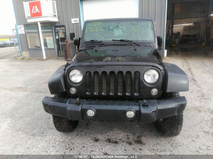 2018 Jeep Wrangler Sport VIN: 1C4AJWAGXJL902994 Lot: 12136707