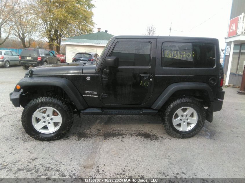 2018 Jeep Wrangler Sport VIN: 1C4AJWAGXJL902994 Lot: 12136707