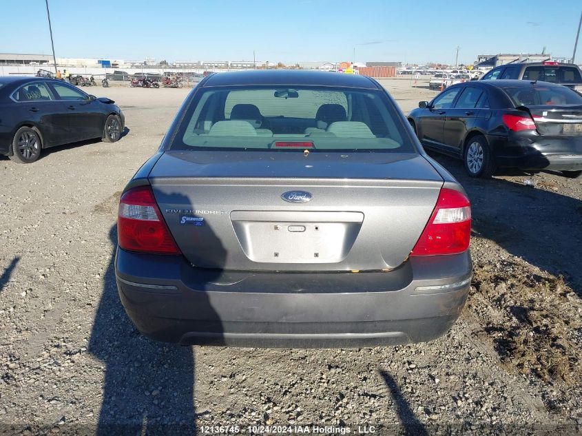 2006 Ford Five Hundred Se VIN: 1FAFP23176G133222 Lot: 12136745