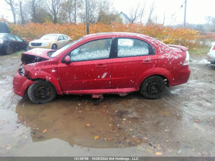 2008 Chevrolet Aveo VIN: KL1TG55638B256689 Lot: 12136758