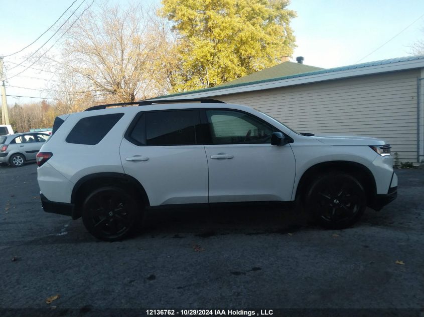 2025 Honda Pilot Black VIN: 5FNYG1H94SB501338 Lot: 12136762