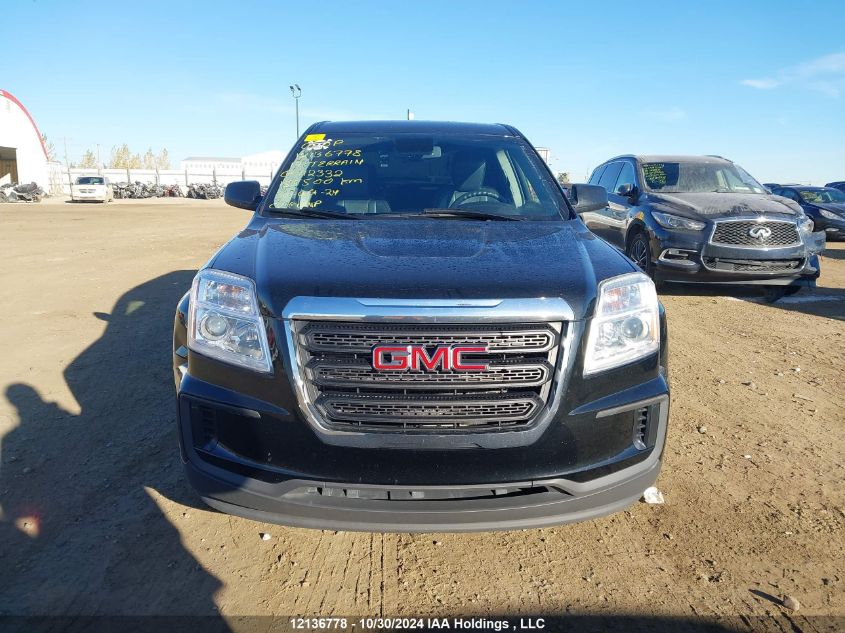 2017 GMC Terrain VIN: 2GKALMEK7H6112332 Lot: 12136778