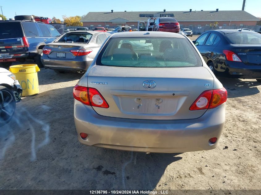 2009 Toyota Corolla S/Le/Xle VIN: 2T1BU40E79C166079 Lot: 12136795