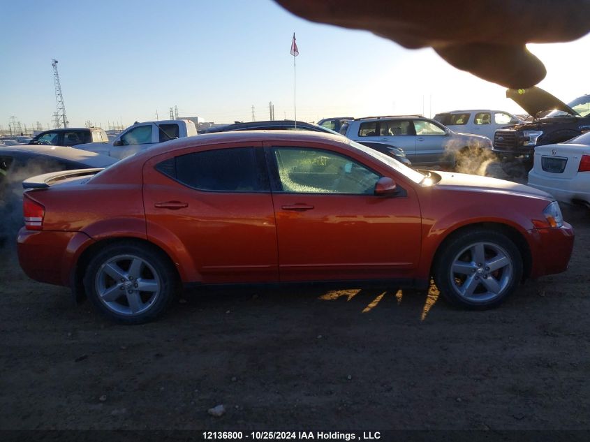 2008 Dodge Avenger R/T VIN: 1B3LC76M78N100216 Lot: 12136800