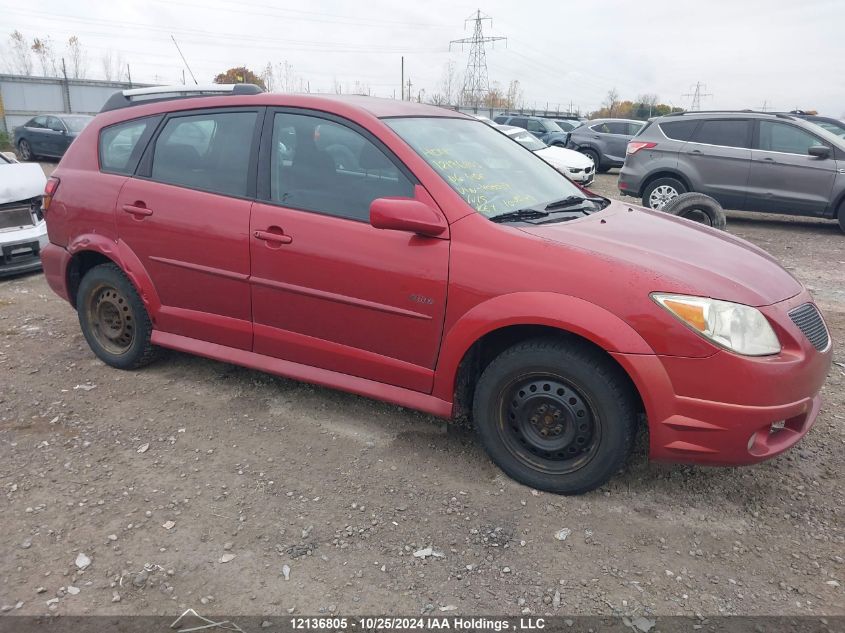 2006 Pontiac Vibe VIN: 5Y2SL65816Z400039 Lot: 12136805