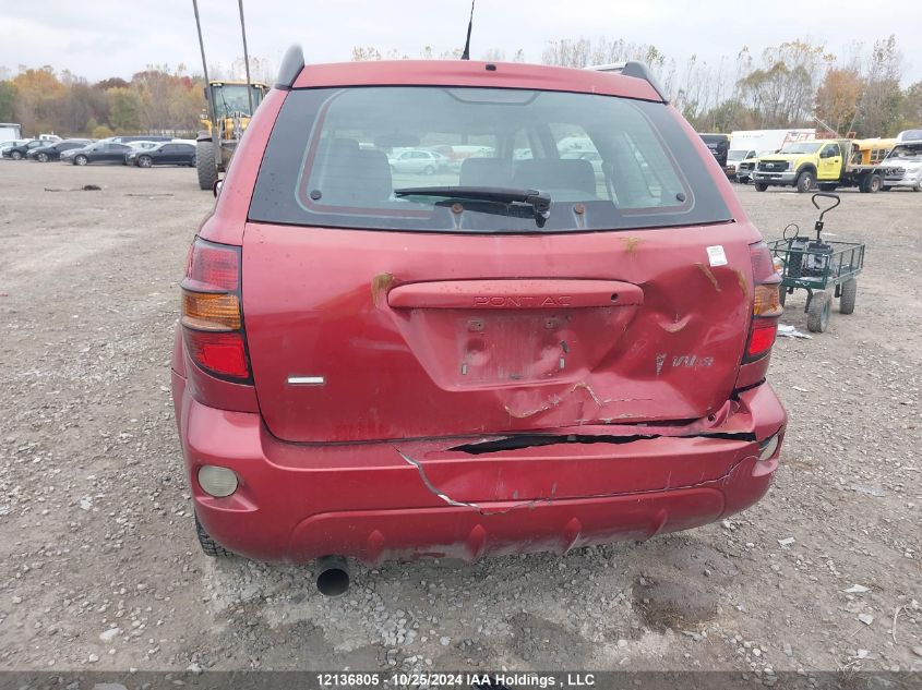 2006 Pontiac Vibe VIN: 5Y2SL65816Z400039 Lot: 12136805