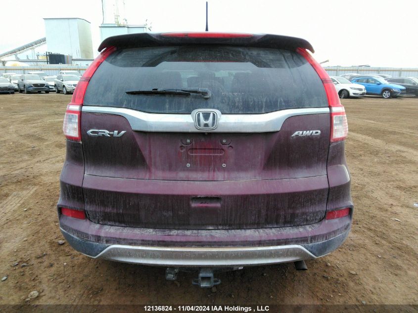 2015 Honda Cr-V VIN: 2HKRM4H7XFH113020 Lot: 12136824