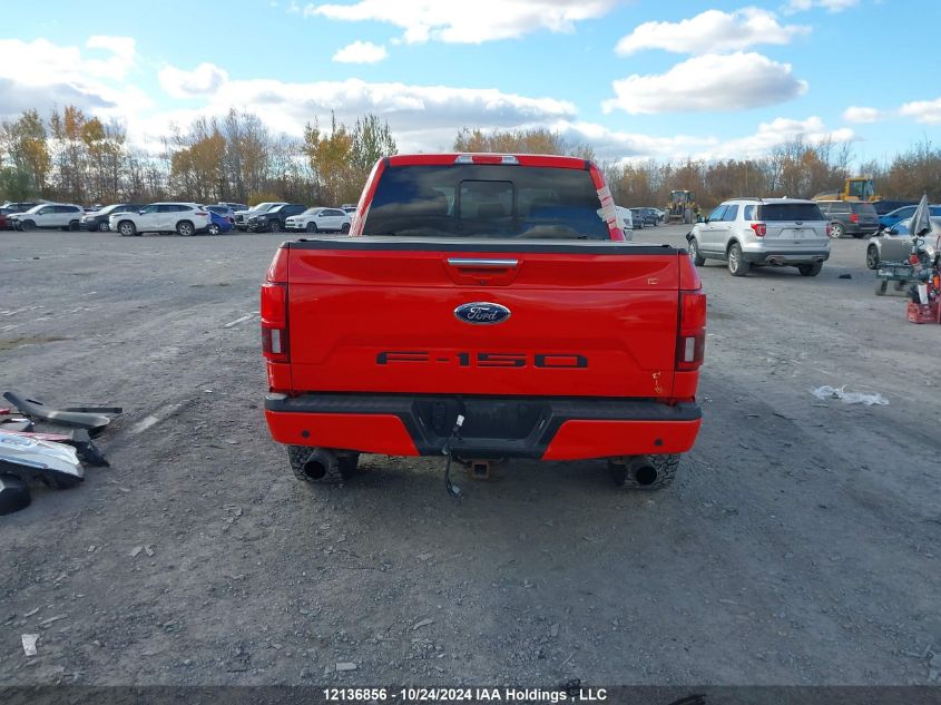 2018 Ford F-150 Lariat VIN: 1FTEW1E56JFB34847 Lot: 12136856