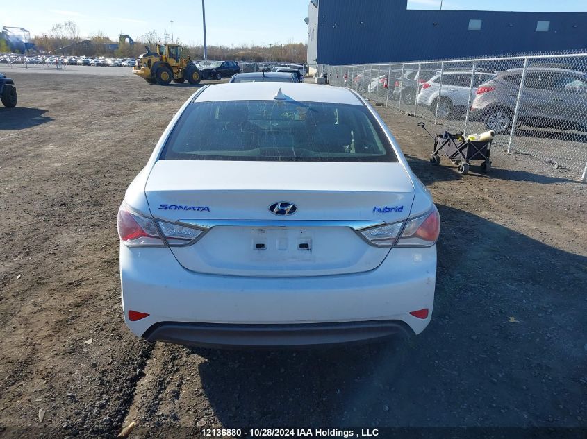 2015 Hyundai Sonata Hybrid Hybrid VIN: KMHEC4A4XFA138178 Lot: 12136880