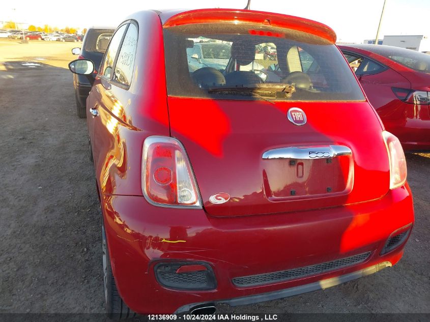 2013 Fiat 500 Sport VIN: 3C3CFFBR0DT522831 Lot: 12136909