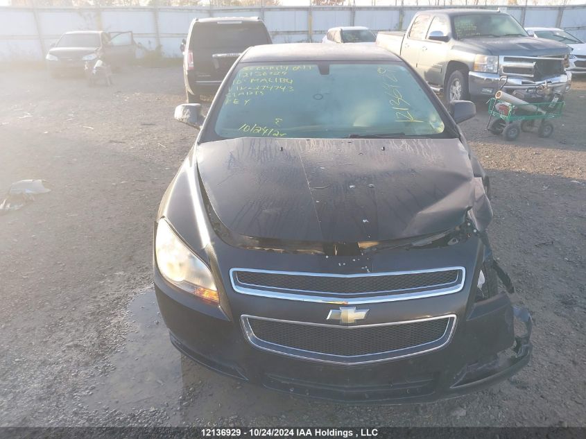 2010 Chevrolet Malibu VIN: 1G1ZB5E01AF274743 Lot: 12136929