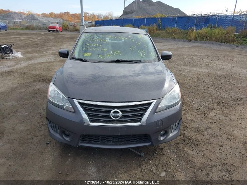 2014 Nissan Sentra VIN: 3N1AB7AP1EL652075 Lot: 12136943