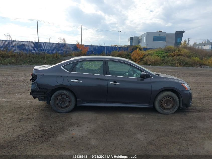 2014 Nissan Sentra VIN: 3N1AB7AP1EL652075 Lot: 12136943