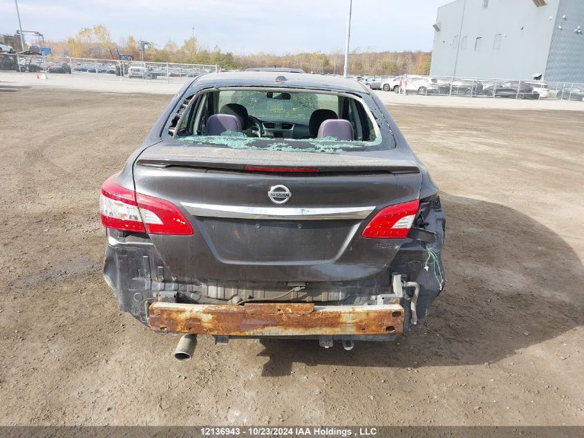 2014 Nissan Sentra VIN: 3N1AB7AP1EL652075 Lot: 12136943