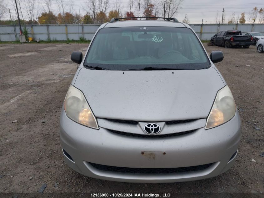 2008 Toyota Sienna Ce VIN: 5TDZK29C58S107161 Lot: 12136950