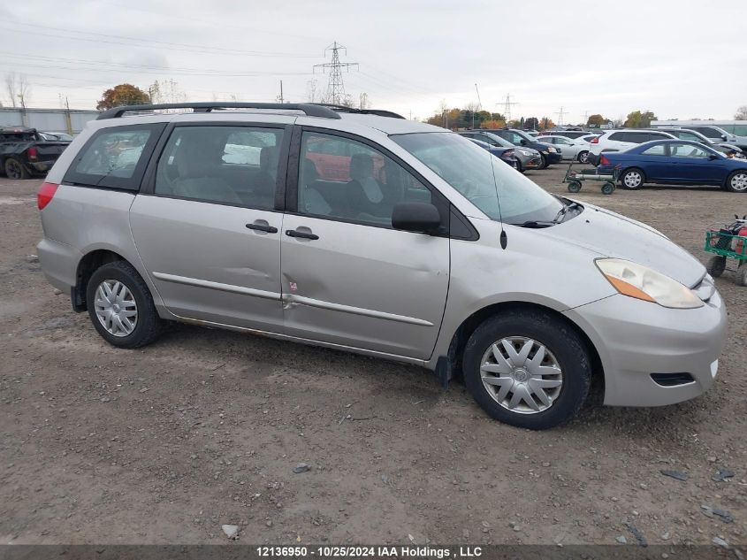 2008 Toyota Sienna Ce VIN: 5TDZK29C58S107161 Lot: 12136950