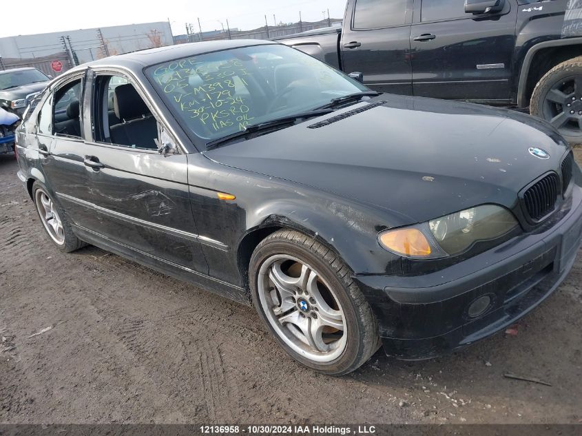 2005 BMW 3 Series VIN: WBAEV53435KM39821 Lot: 12136958