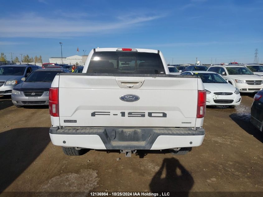 2018 Ford F150 Supercrew VIN: 1FTEW1EG6JKE27205 Lot: 12136984