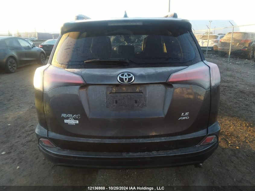 2018 Toyota Rav4 Le VIN: 2T3BFREVXJW697111 Lot: 12136988