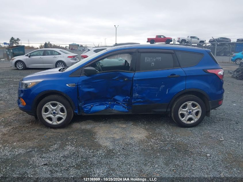 2018 Ford Escape S VIN: 1FMCU0F77JUB77625 Lot: 12136999