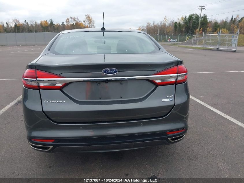 2017 Ford Fusion Se VIN: 3FA6P0T91HR389295 Lot: 12137067